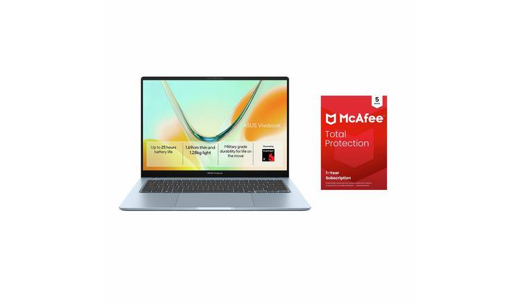 ASUS Vivobook 14 14in Snapdragon 8GB 256GB Laptop