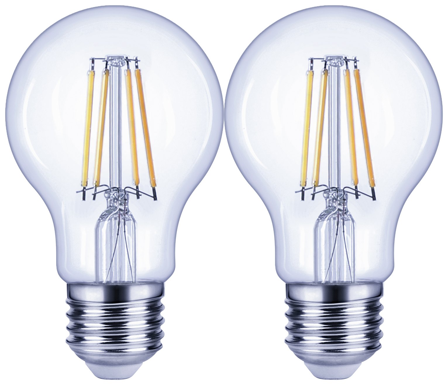 Argos Home 7.8W LED ES Light Bulb - 2 Pack