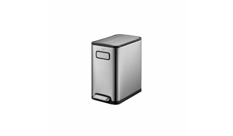 EKO Ecofly 20 Litre Kitchen Pedal Bin - Stainless Steel