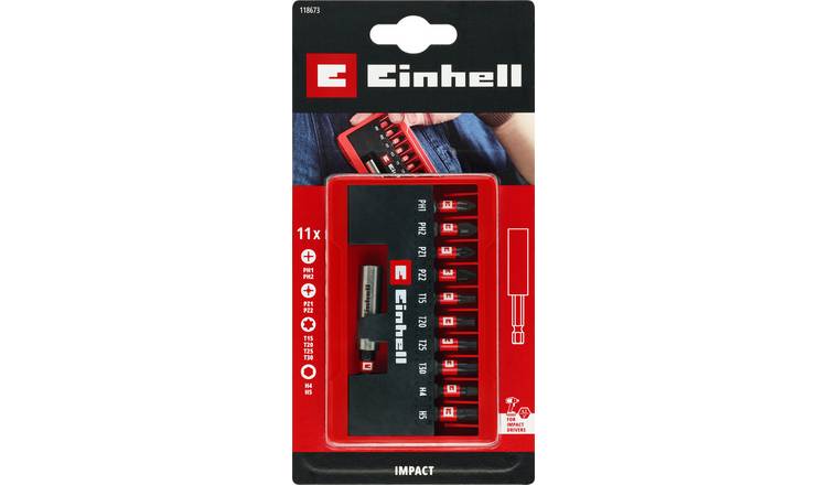 Einhell 11 Piece Impact Bit Set