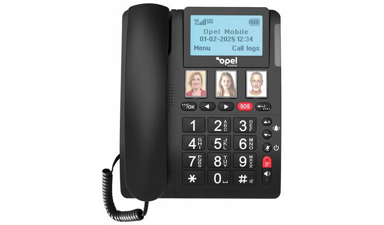 SIM Free Opel Mobile 4G HomePhone 2 - Black