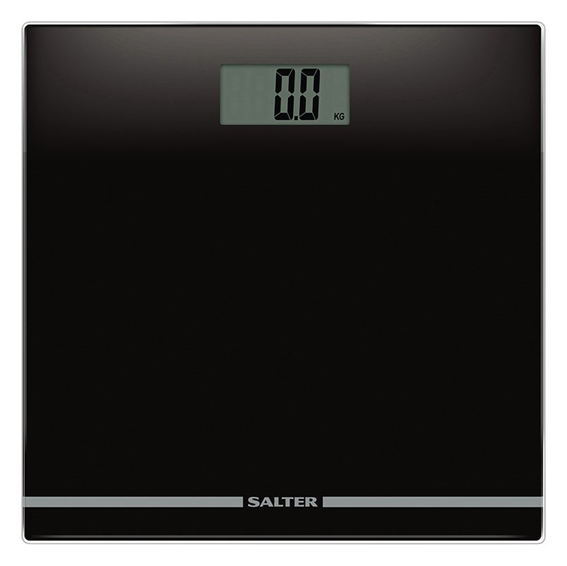 Salter Large Display Digital Bathroom  Scales - Black