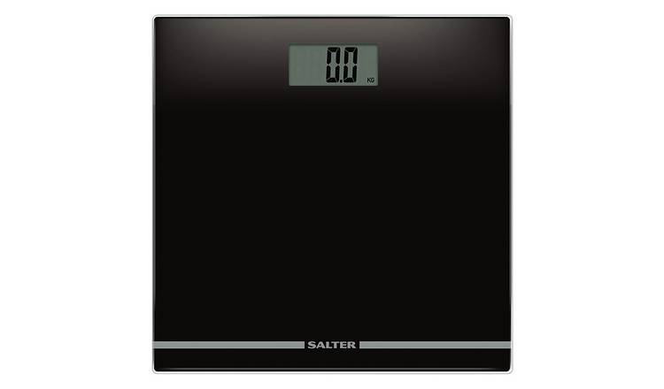 Salter Large Display Digital Bathroom  Scales - Black