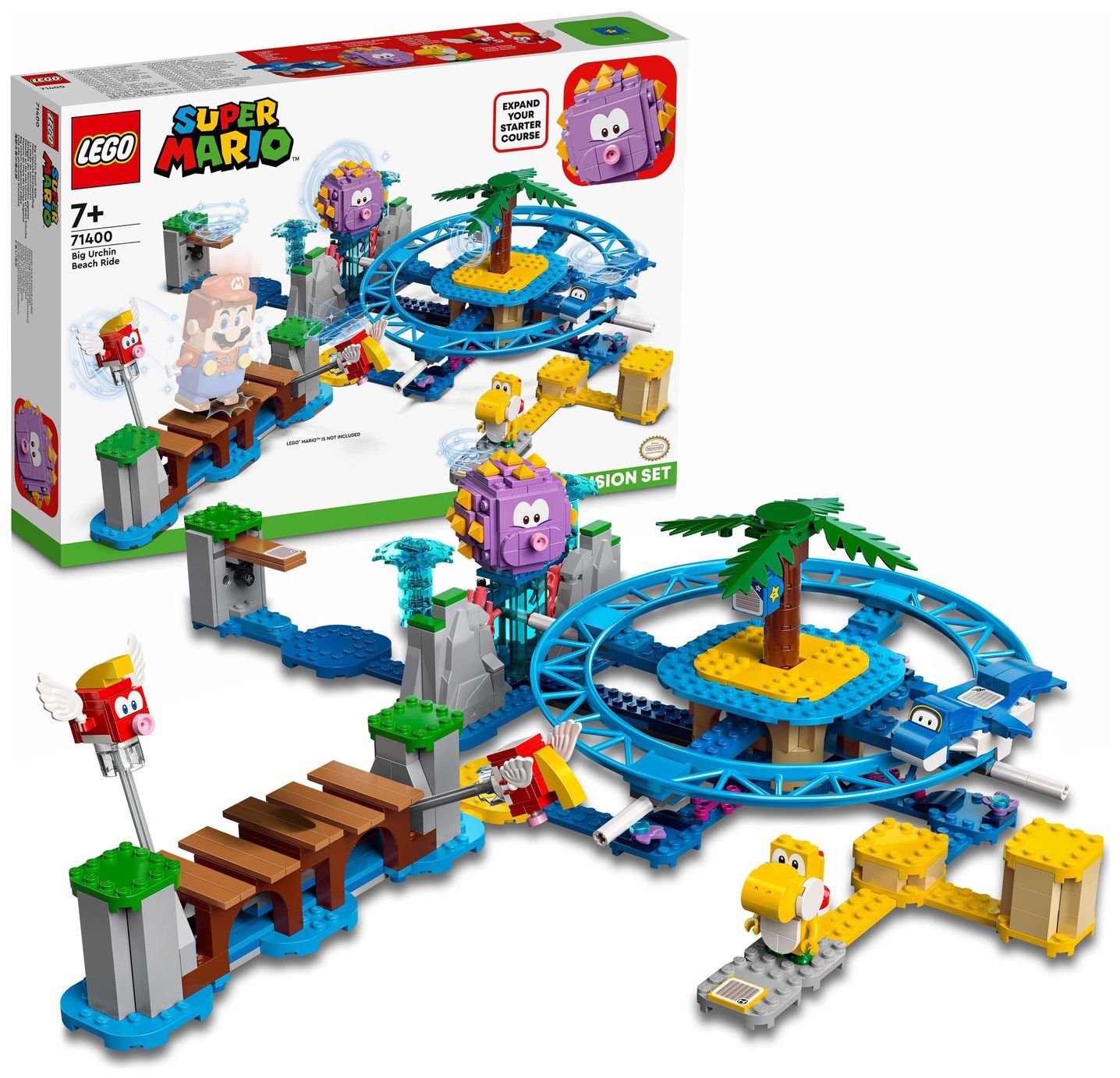LEGO Super Mario Big Urchin Beach Ride Expansion Set 71400