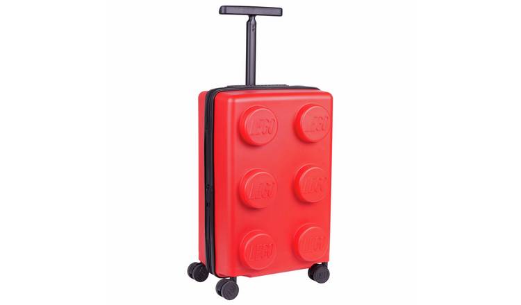 Lego Red Brick 2x3 Expandable 26L-31L Cabin Trolley Suitcase