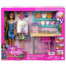 Barbie art on sale studio playset