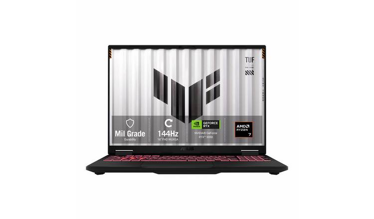 Asus TUF 16In R7 16GB 512GB RTX 5050 Gaming Laptop