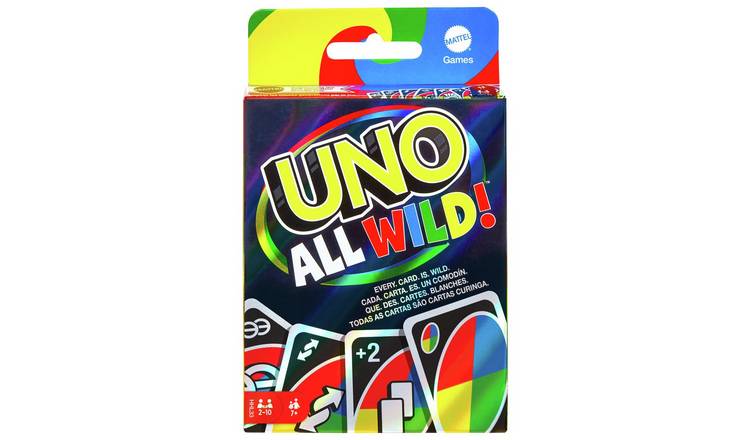 Buy UNO All Wild Card Game, Trading cards and card games