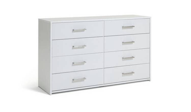 Argos Home Oslo 8 Drawer Chest - White