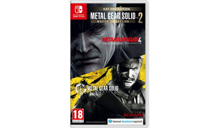 Metal Gear Solid: Master Collection Vol.2 Day One Edition Nintendo Switch Game