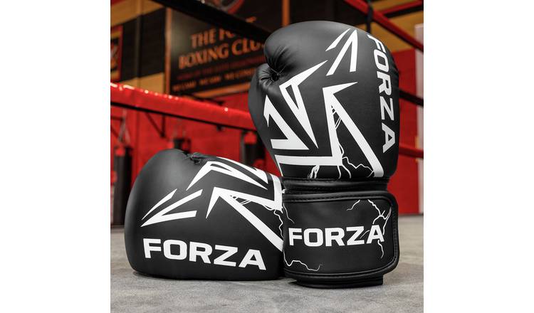 FORZA 12oz Boxing Gloves - Black