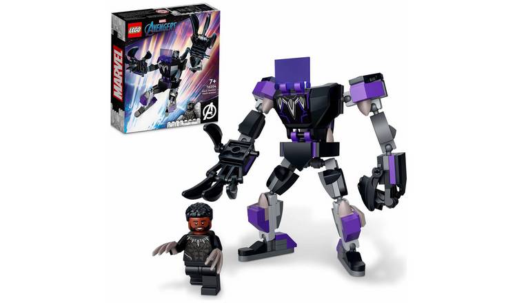 LEGO Marvel Black Panther Mech Armour Figure Set 76204