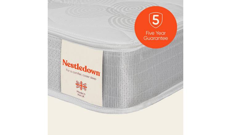 Nestledown Sprung Memory Mattress - Small Double