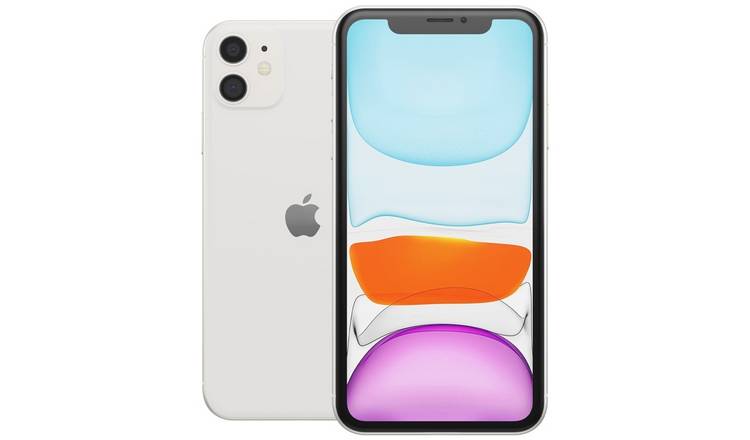 SIM Free Refurbished iPhone 11 64GB Mobile Phone - Silver