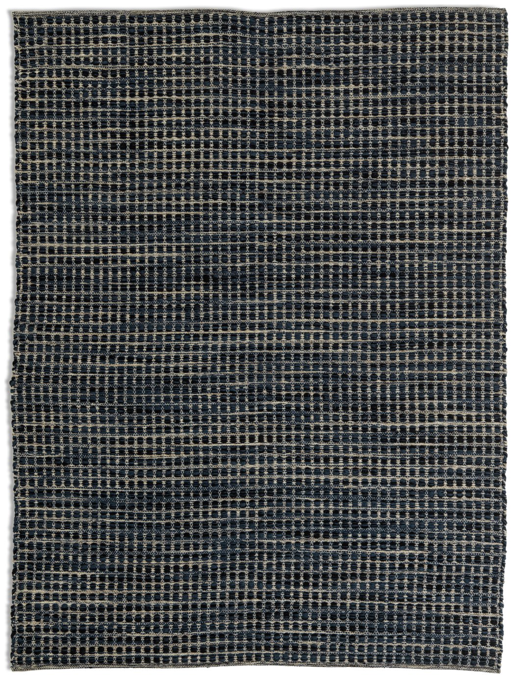 Habitat Leonardo Flatweave Wool Rug - Navy Blue - 170x240cm