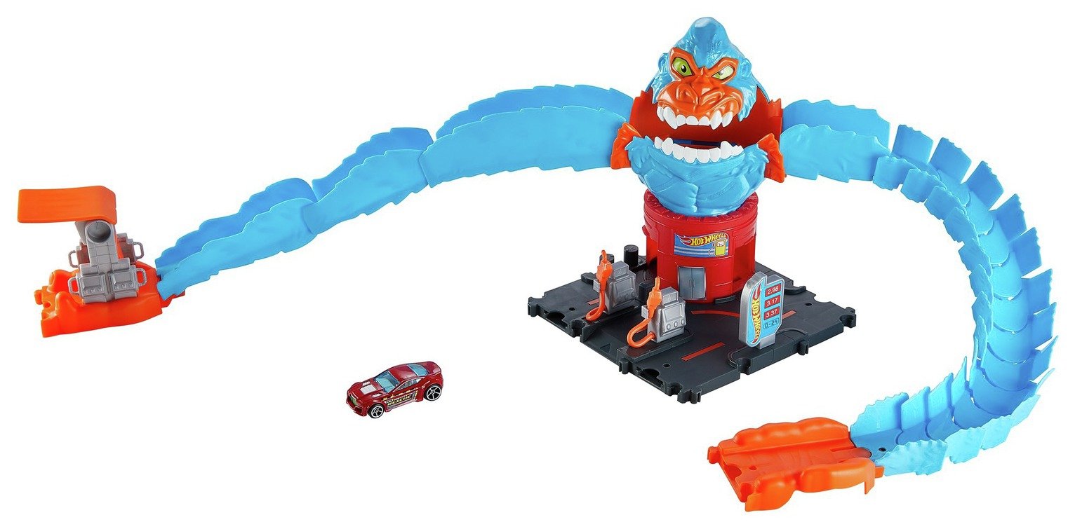 Hot Wheels City Wreck & Ride Gorilla Attack Playset review