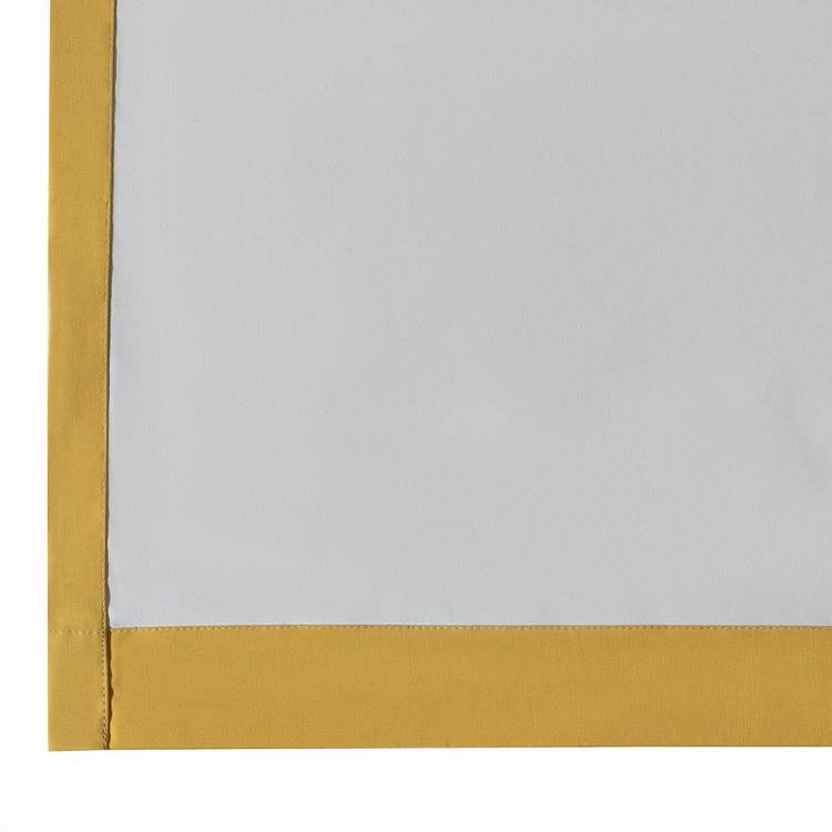 Habitat Plain Blackout Eyelet Curtains - Mustard 0