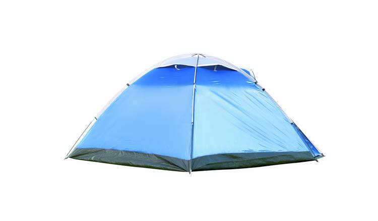 Buy Pro Action 4 Person 1 Room Dome Camping Tent with Porch