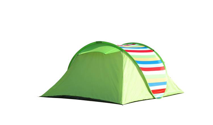 Buy Pro Action 4 Person 1 Room Pop Up Camping Tent Tents Argos