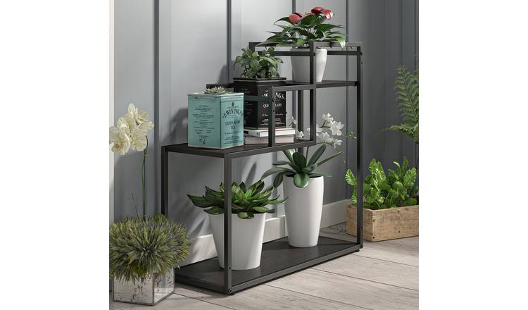Dorel Weston Metal Plant Stand - Brown