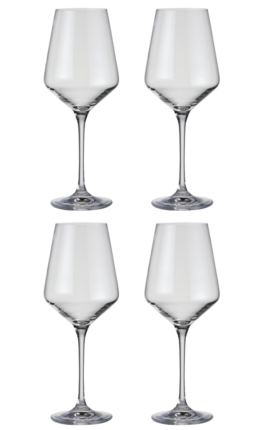 Habitat Dalston Set of 4 White Wine Glass