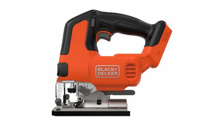 Black + Decker Brushless Cordless Jigsaw with 3 Blades - 18V