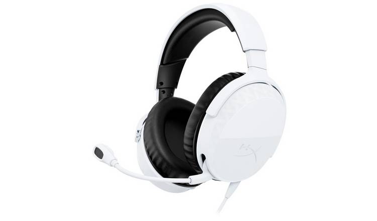 HyperX CloudX Stinger 3 PC, PS4, PS5, Xbox, Switch Wired Gaming Headset - White