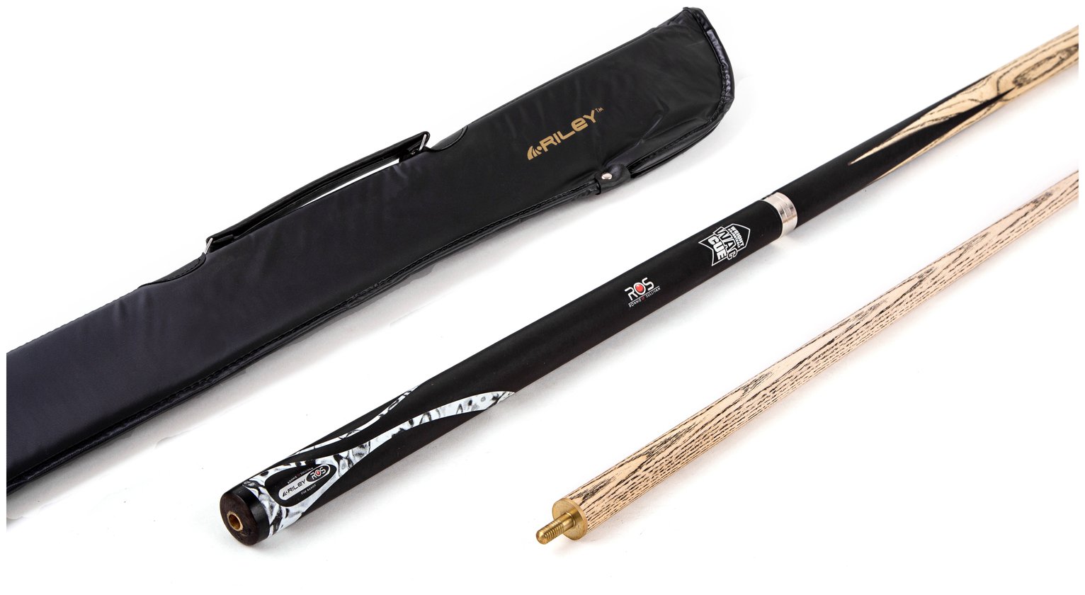 Riley Ronnie O'Sullivan 2 Piece Snooker Cue with Soft Case review 9.0