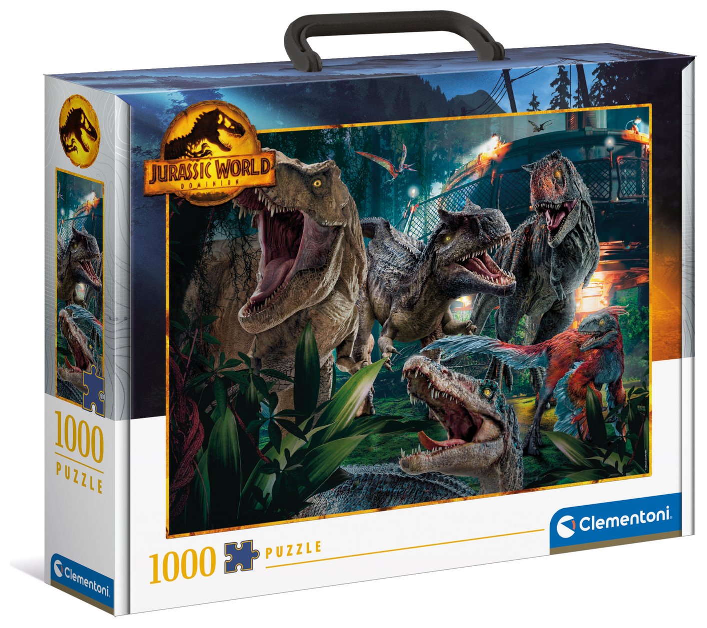 Jurassic World Brief Case 1000-Piece Puzzle