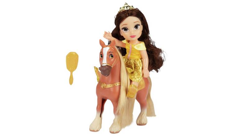 Belle doll with store horse