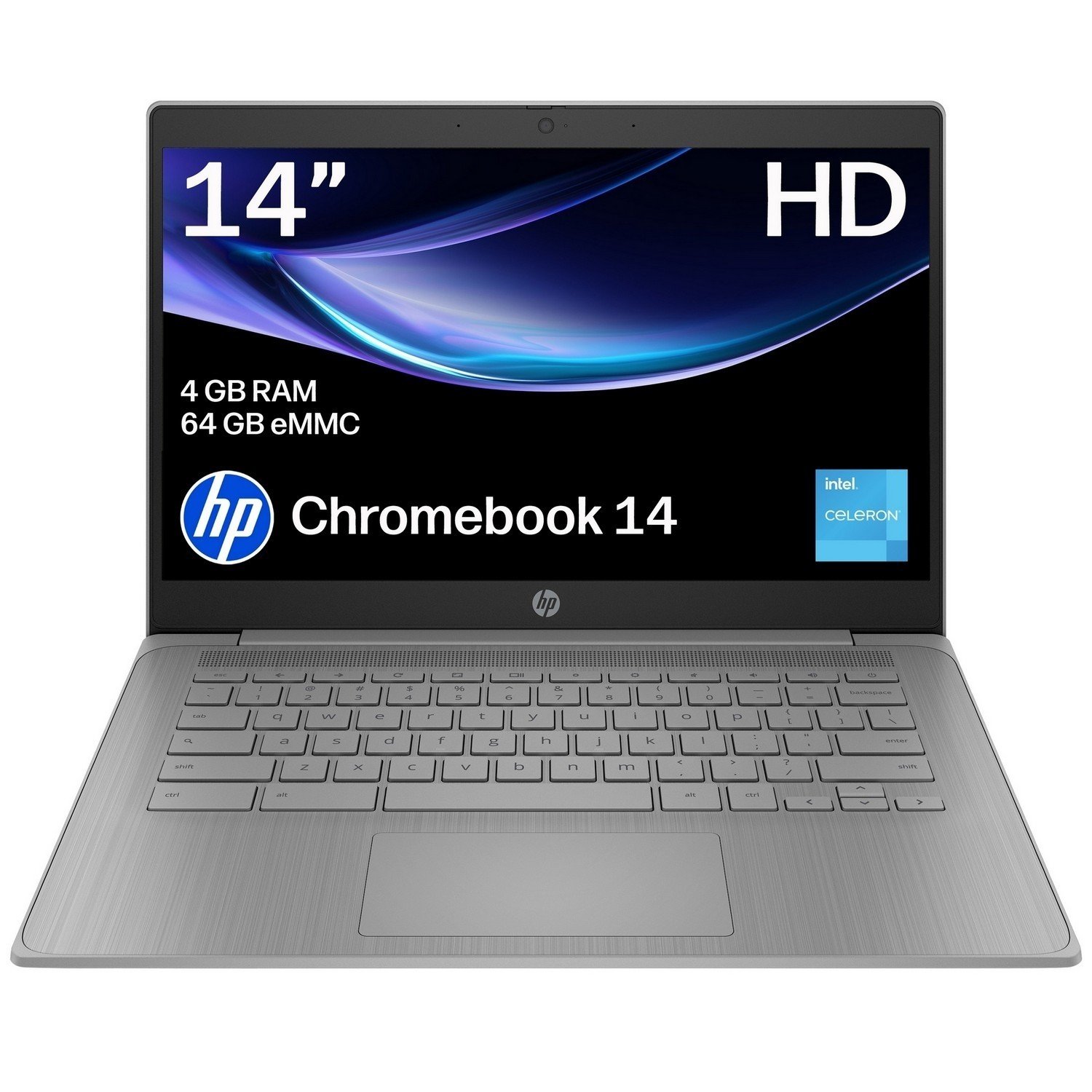Buy HP 14a-ne1001 14in Intel Celeron 4GB 64GB Chromebook | Laptops