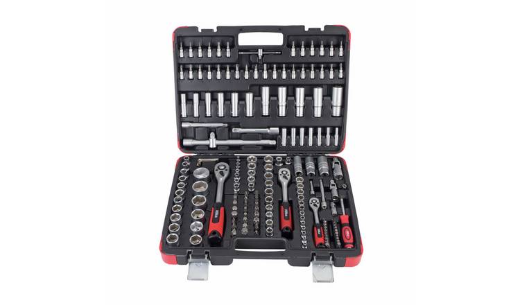 Hilka 1/4", 3/8" and 1/2" Drives Metric Socket Set - 171 Pieces