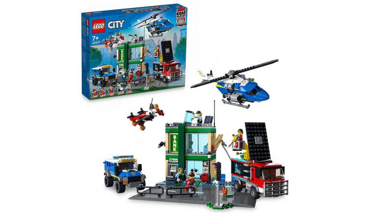 LEGO City Police Chase at the Bank Set with Trucks 60317