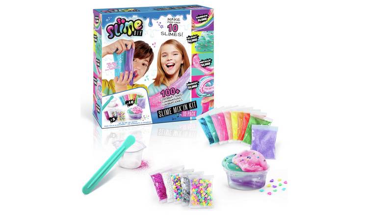 Buy So Slime DIY Mix In Kit 10 Pack Dough and modelling toys Argos