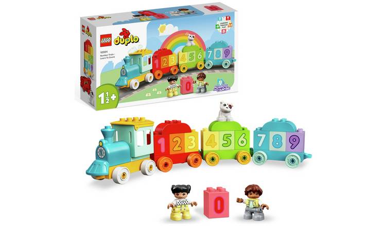 Buy LEGO DUPLO My First Number Train Toy for Toddlers 10954 LEGO Argos