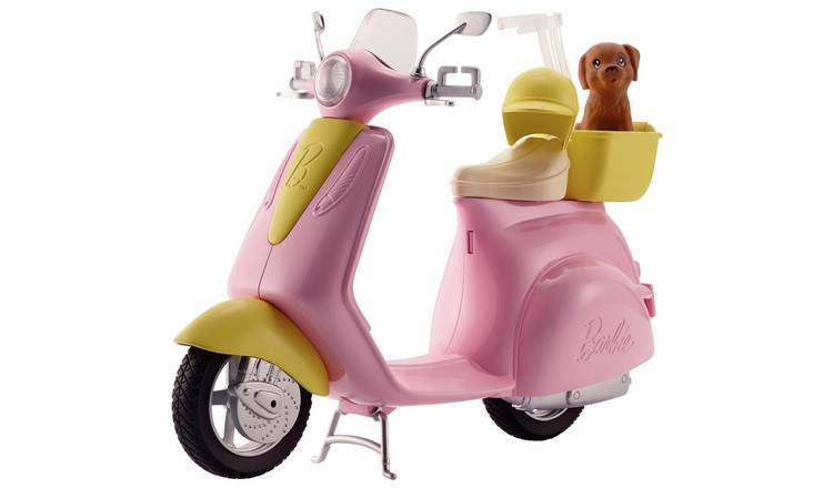 Buy Barbie Moped Motorbike for Doll Pink Doll accessories Argos