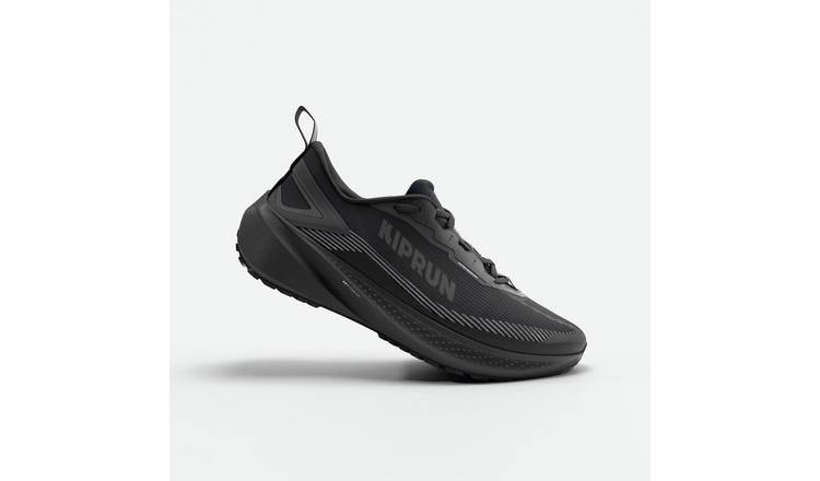 Decathlon Men's Kipcore Water-Repellent Running Shoes - Black - UK 8