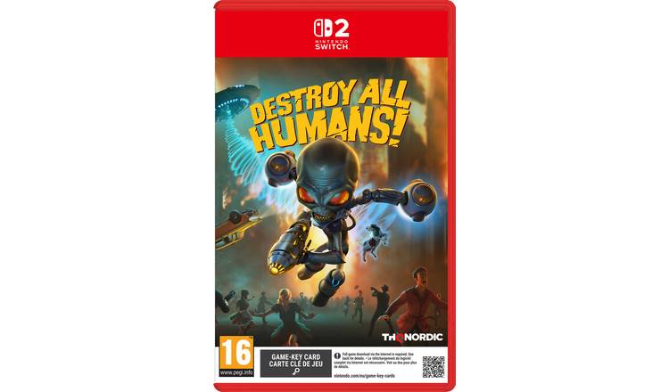 Destroy All Humans! Nintendo Switch 2 Game