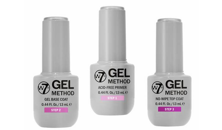 W7 Gel Method 3-Step Gel Manicure Set