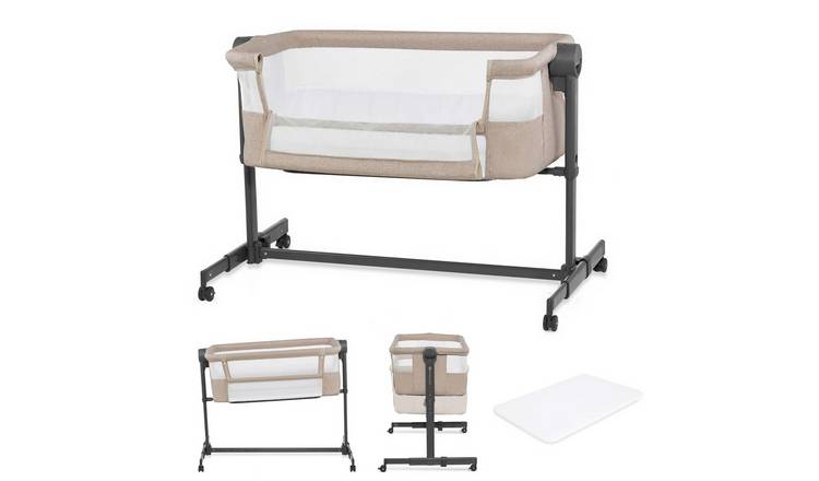 Kinderkraft NESTE UP 2 Beside Crib And Baby Cot- Beige