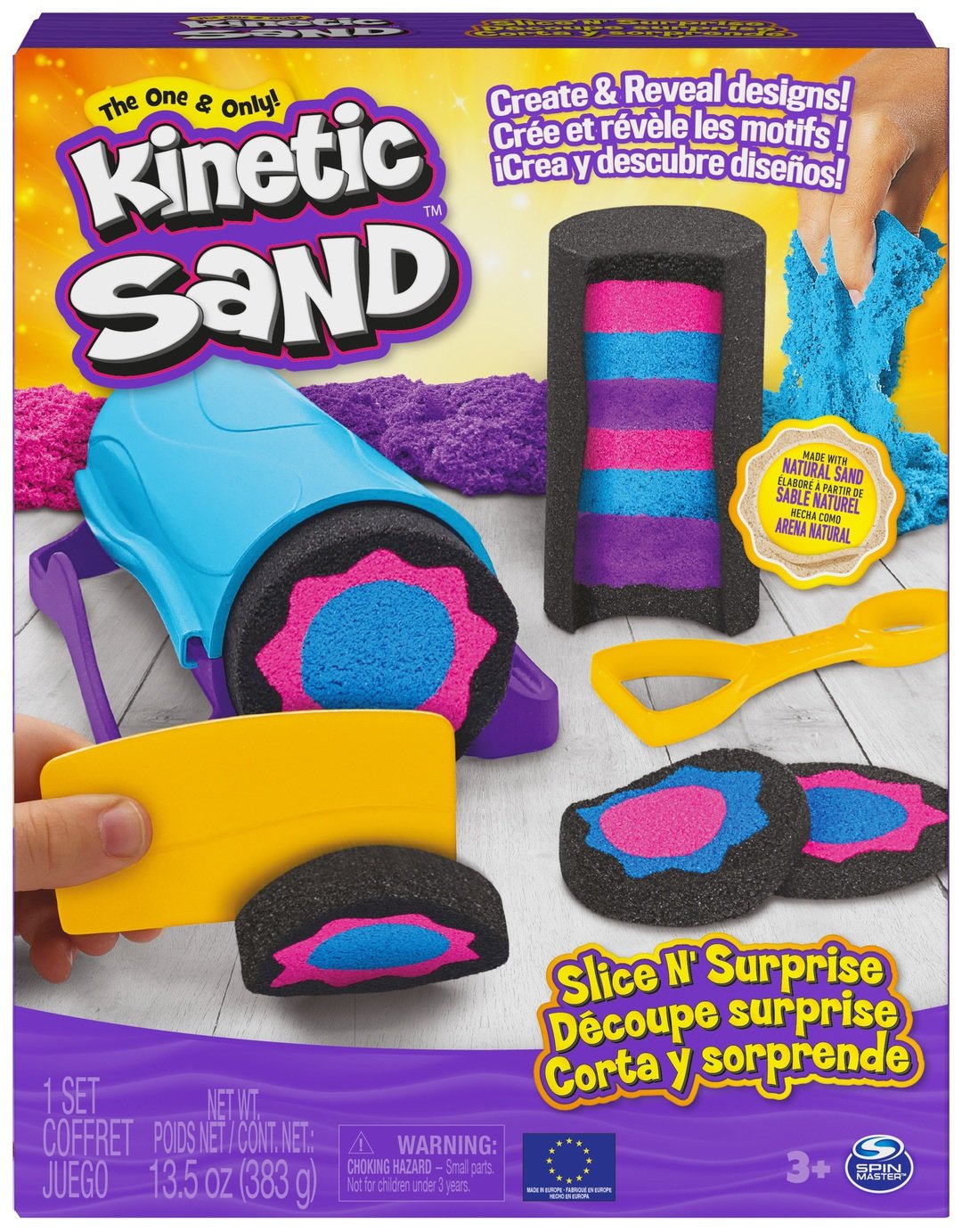 Kinetic Sand Slice N Surprise Set