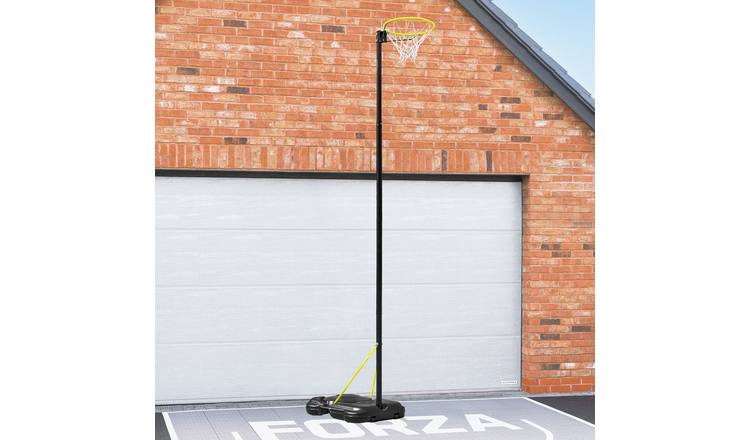 FORZA Adjustable Garden Netball Post - 10ft