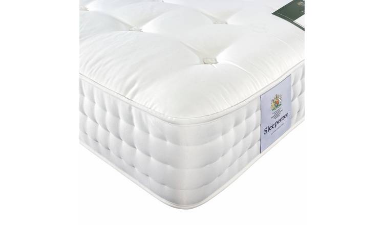 Sleepeezee Natural Wool Collection Crafted Silk Mattress - Superking