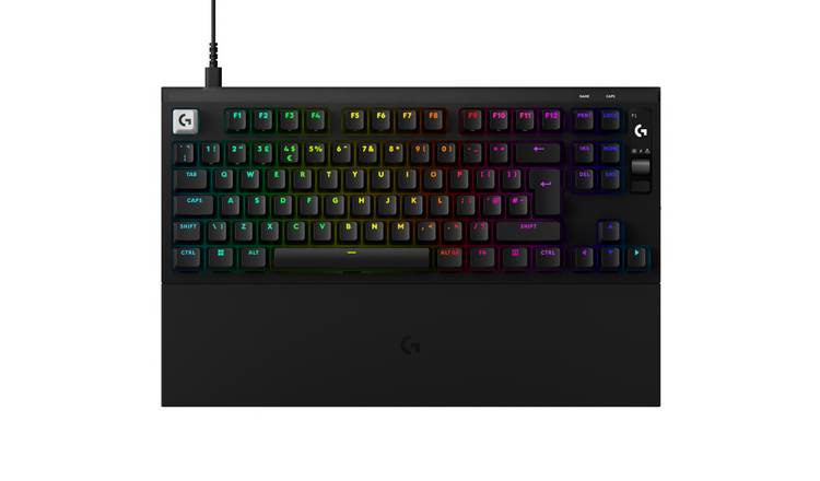 Logitech G PRO X2 RAPID Wired Gaming Keyboard - Black