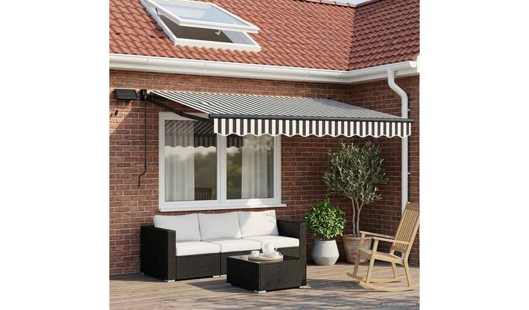 Walplus Electric Aluminium - Anthracite and White - 300 x 250 cm - Anthracite Fr