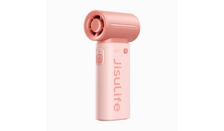 Jisulife 9 Pink Handheld Fan - 2.5 Inch