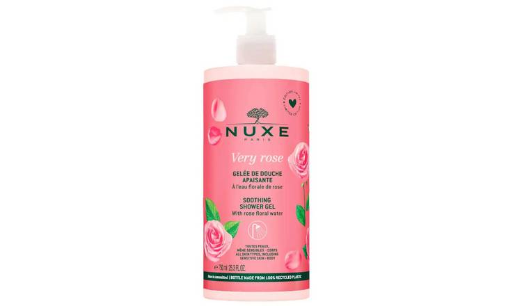 Nuxe Very Rose Soothing Shower Gel - 750ml