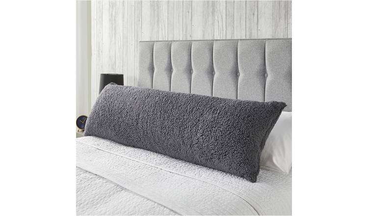 Downland Medium Bolster Pillow - Charcoal