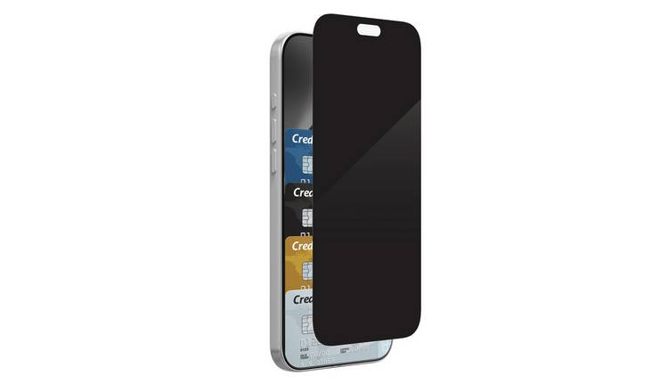 ZAGG Privacy iPhone 18 Pro Max/17 Pro Max Glass Screen Protector - Black