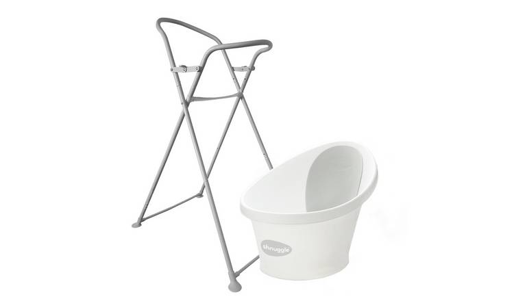 Shnuggle Baby Bath & Stand Bundle - White